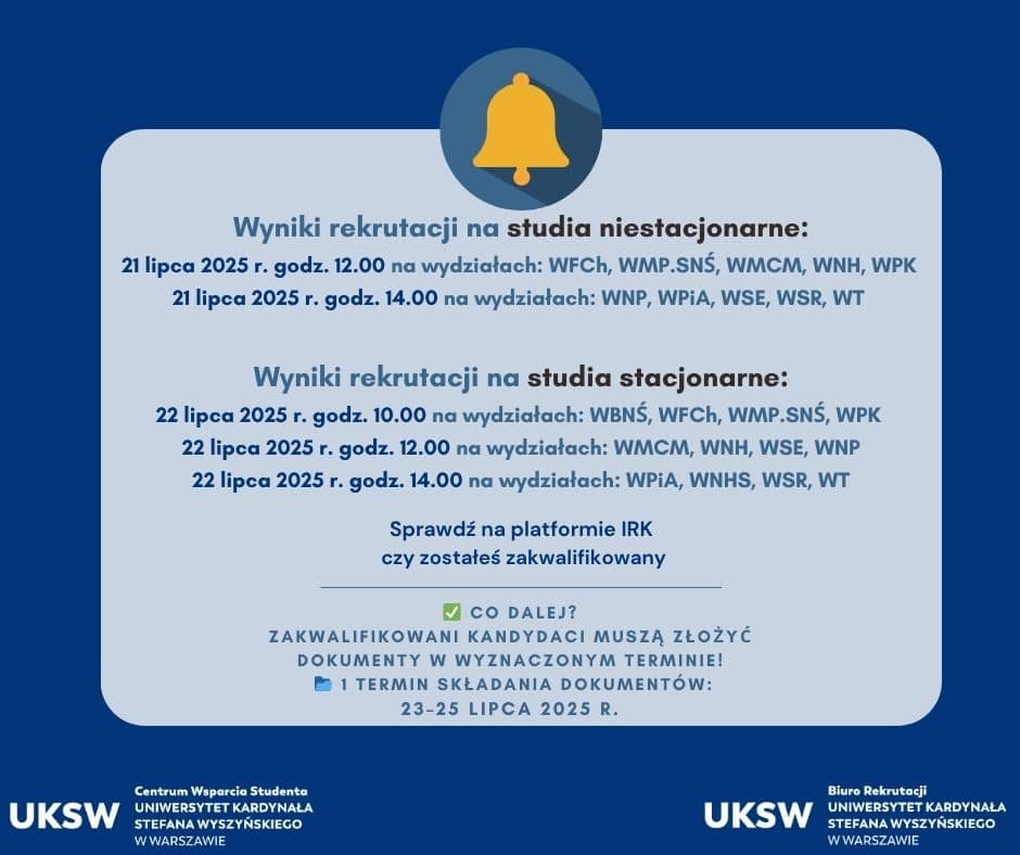 wyniki rekrutacji